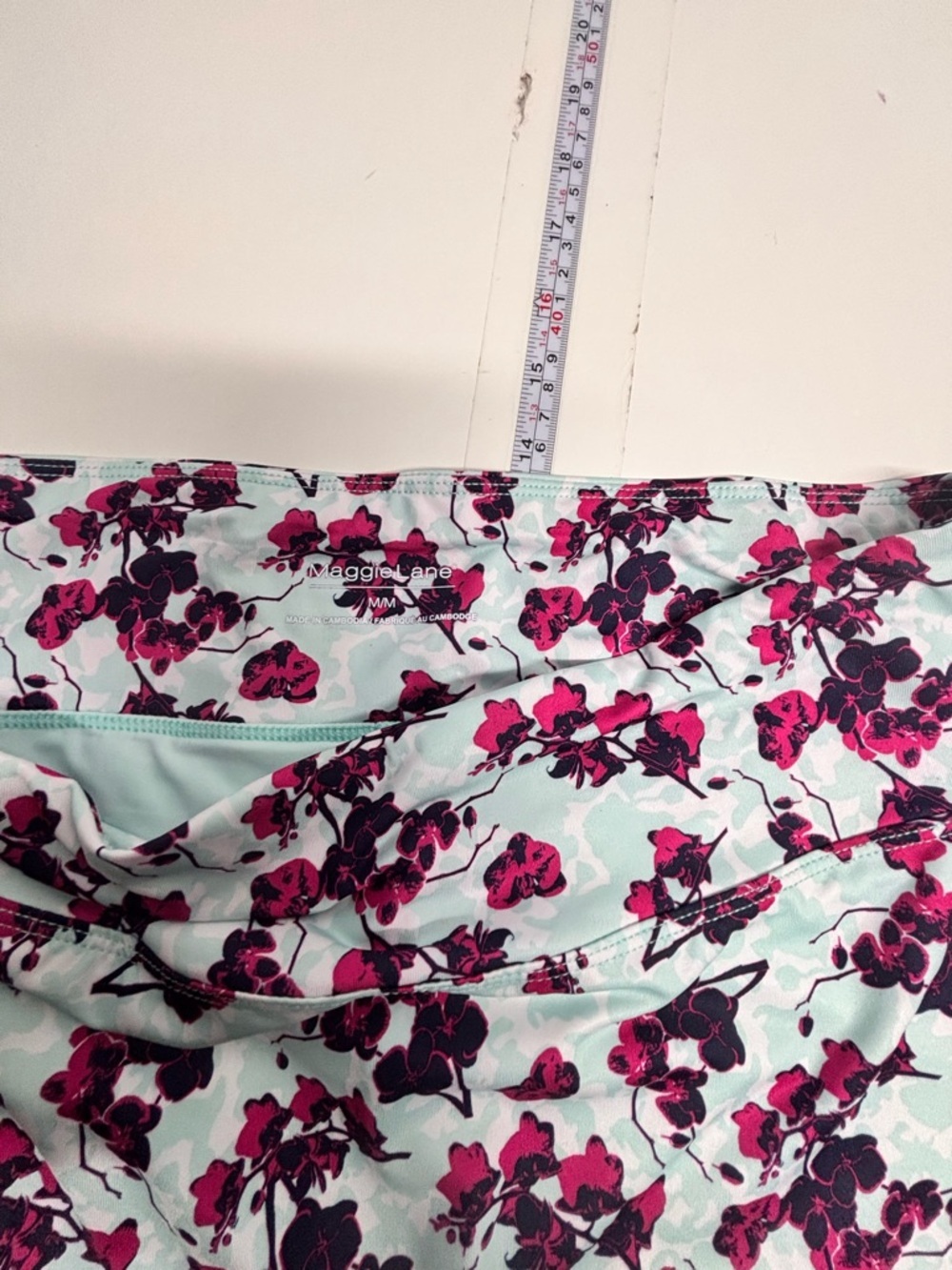 Floral Performance Tennis Skort - Purple Floral - Picture 5 of 5